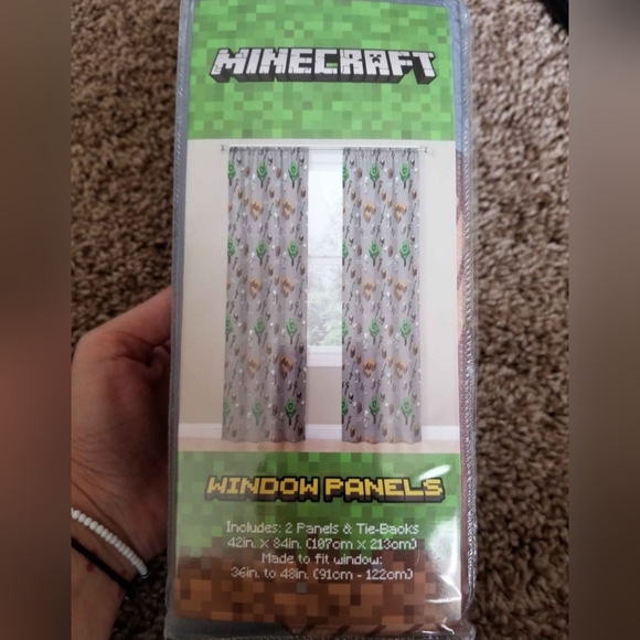 Official Minecraft window panels 42x84 - Picture 2 of 5